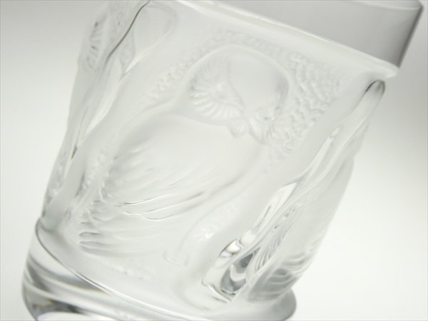 n410 LALIQUE ラリック クリスタル ユロット フクロウ オールド