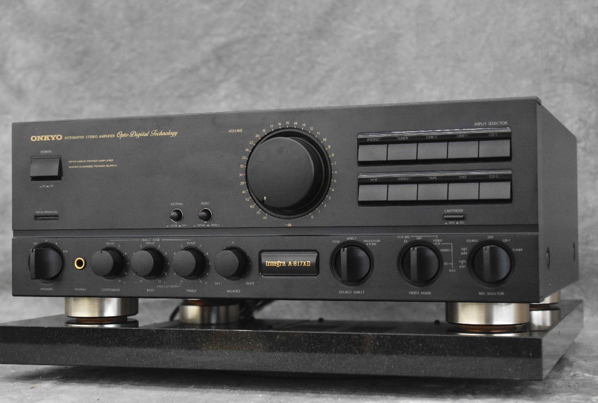 F☆ONKYO オンキョー Integra A-817XD プリメインアンプ ☆中古☆