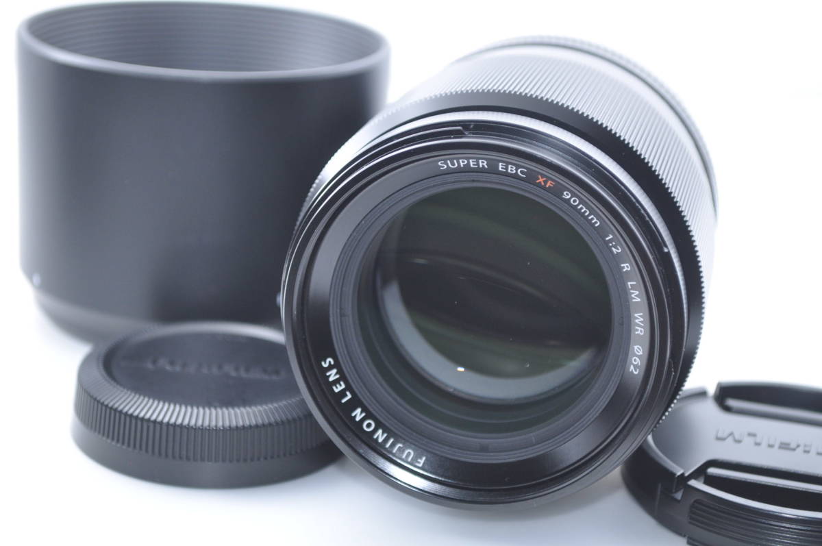 ★実用品★ FUJIFILM 富士フイルム XFレンズ フジノンレンズ XF 90mm F2 R LM WR #1486