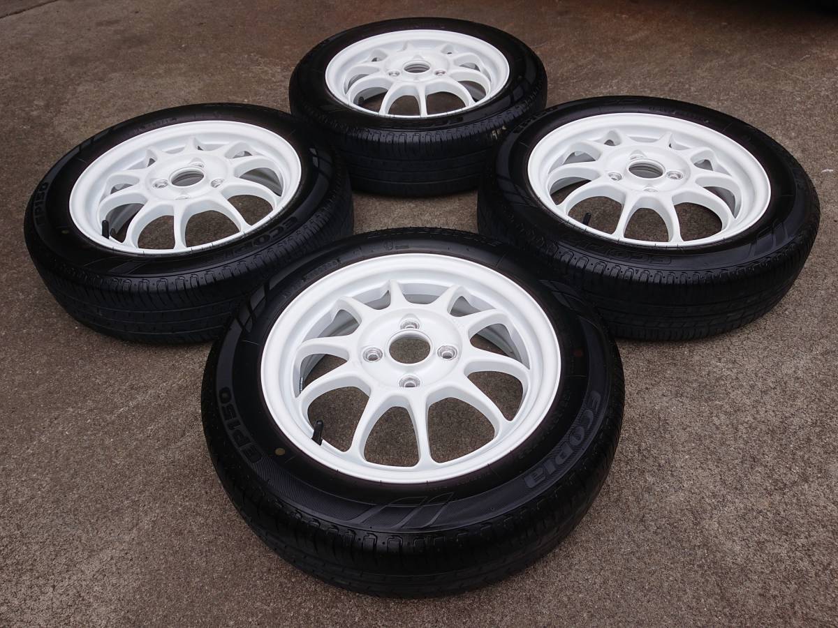 軽量！ENKEI製 ブリジストン ECO FORME CRS102 14インチ 4.5J OFF+45  