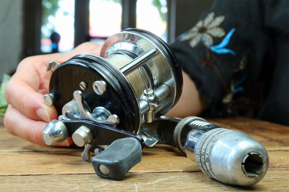 70s ABU 5000C - アブ オールドリール / FENWICK 道楽 HEDDON ハトリーズ ザウルス BALSA50 ZEAL UMCO 等 サーフェスゲーム に最適