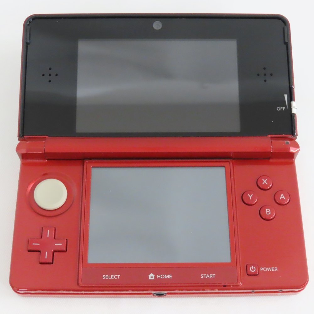 Ts500661 任天堂 ゲーム機 NINNINRENDO 3DS フレアレッド Nintendo 中古 Nintendo そのほかの本体｜任天堂 (ニンテンドー)