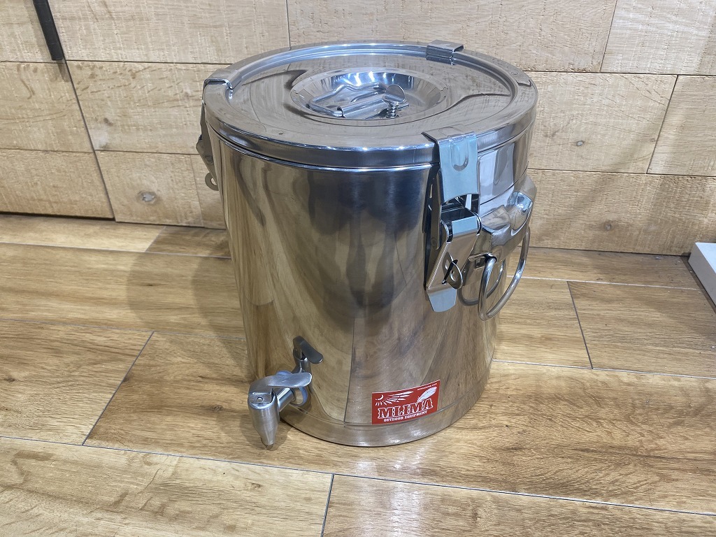 リマ　ステンレス　ジャグ　ムート10N　MLIMA　STAINLESS　JUG　MTO10N　保温　保冷　ウォータージャグ　10L　キャンプ　アウトドア
