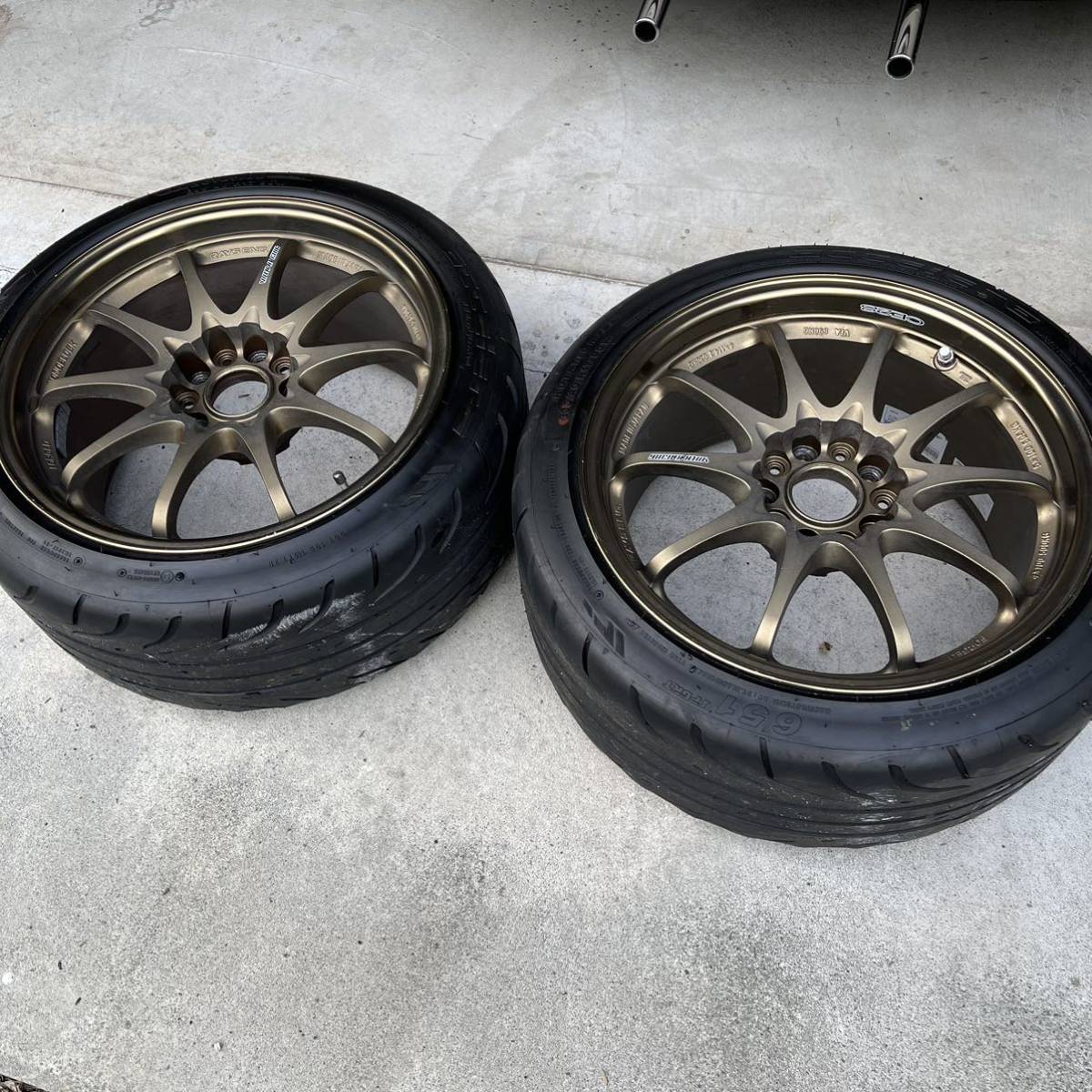 RAYS レイズ ボルクレーシング CE28N 17インチ 17×9J +35 PCD114.3 5H 