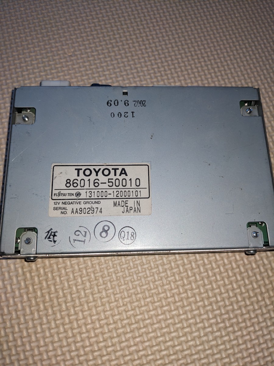 トヨタ純正テレビチューナー　86016-50010 アルファード 、アベンシス、クラウン jzx110 gx110