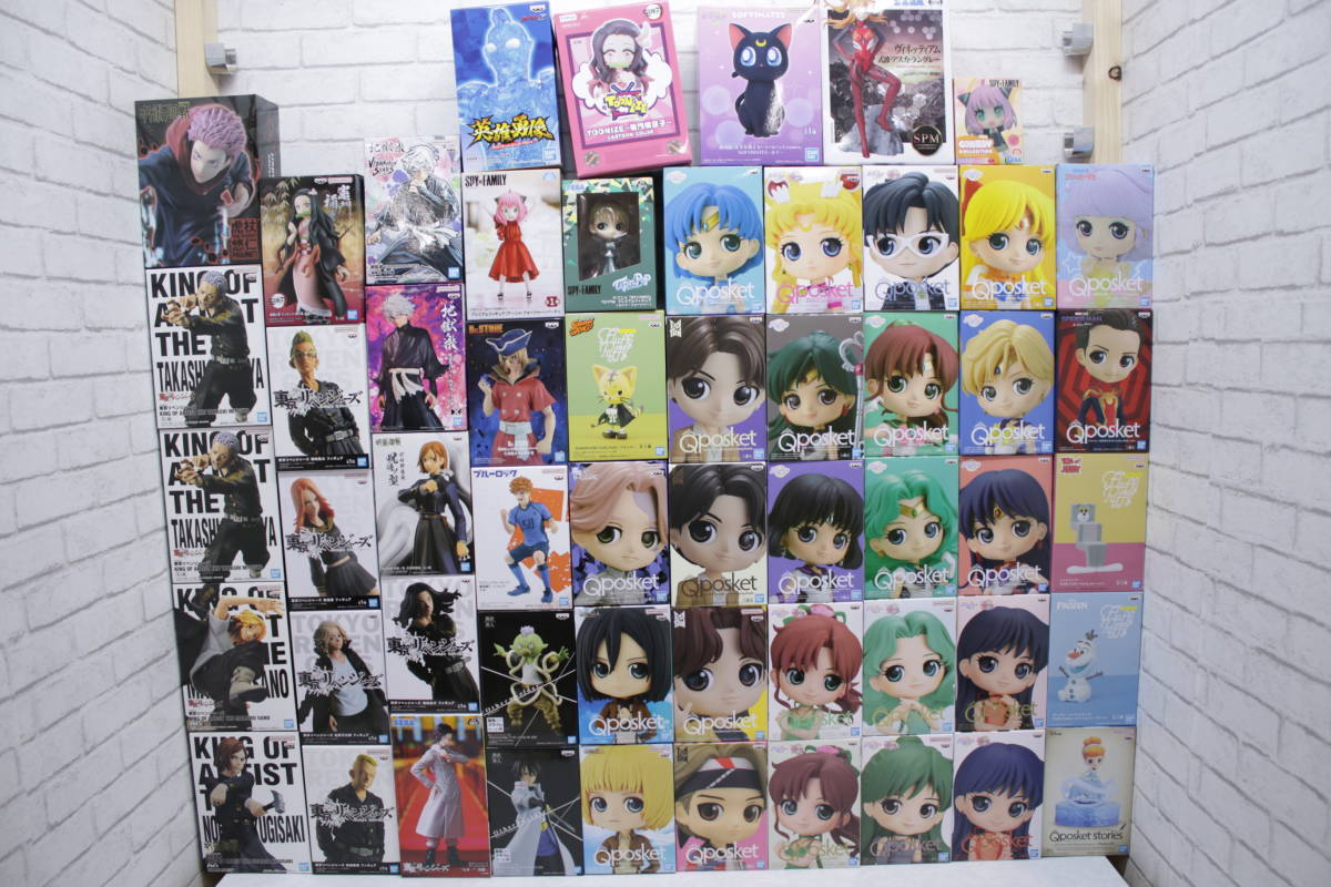 268【未開封】【1円～】フィギュアまとめ★大量 セーラームーン 東京リベンジャーズ 地獄楽 呪術廻戦 スパイファミリー