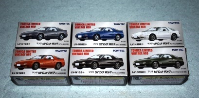 トミカリミテッドヴィンテージネオ LV-N192abcdef マツダサバンナRX-7 