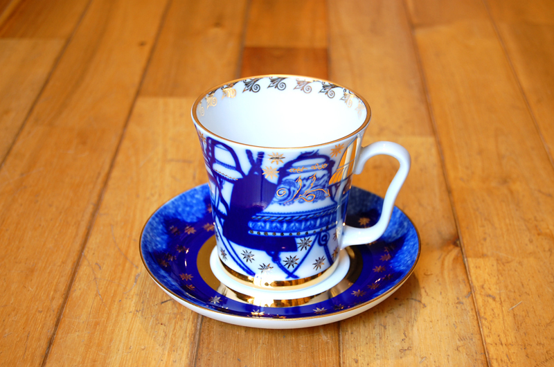 お買い得，SALE インペリアル ポーセリン IMPERIAL PORCELAIN カップ＆ソーサー ベル 鈴 鐘 マグカップ ロシア 金彩 染付(コーヒーカップ)｜売買されたオークション情報、yahooの商品情報をアーカイブ公開 - オー 茶器