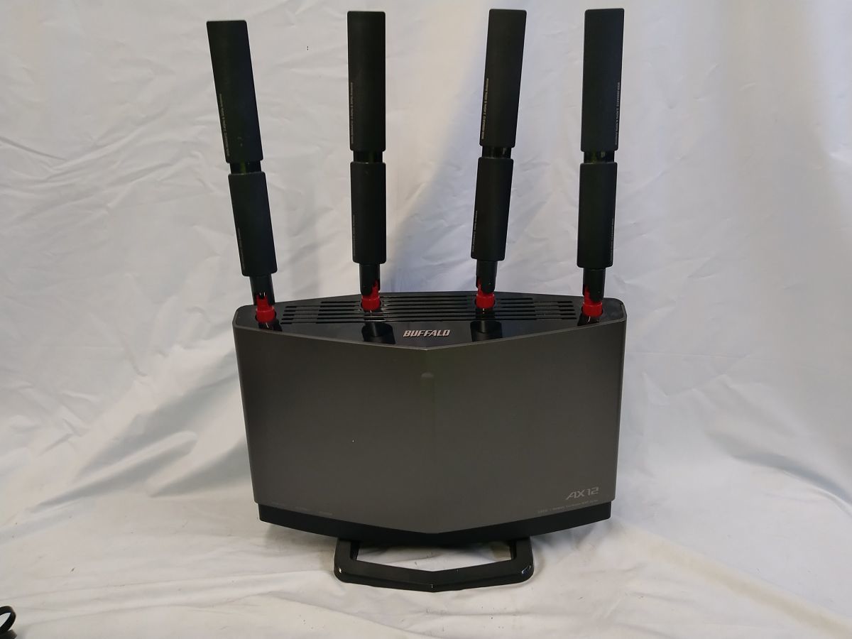 FG789 中古品 バッファロー WiFi ルーター/無線LAN WXR-5950AX12 本体+ 