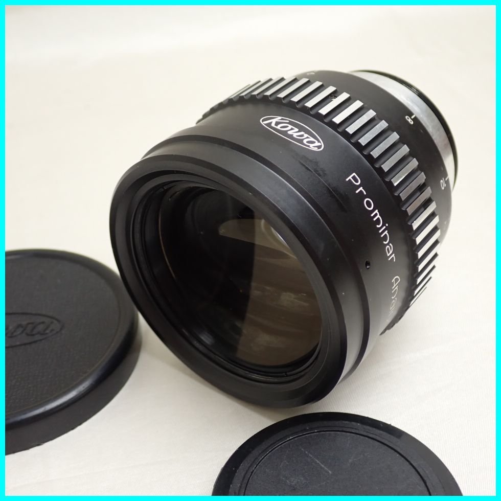 レンズ(単焦点) Kowa Prominar Anamorphic 16-H カメラ、光学機器 AB