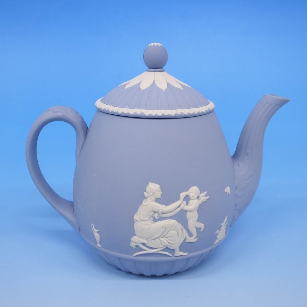 Yahoo!オークション -「ウェッジウッド ジャスパー ティーポット」の