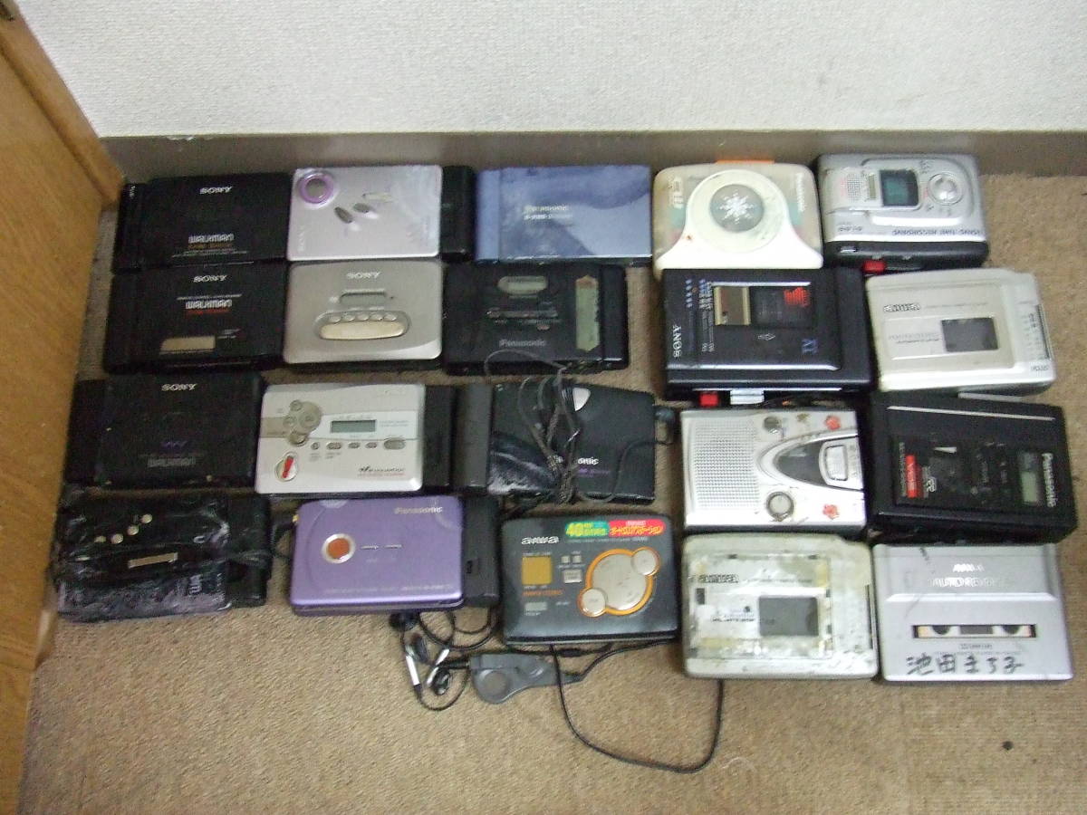 Stereo Cassette Panasonic Player Aiwa System Portable RX-CW42