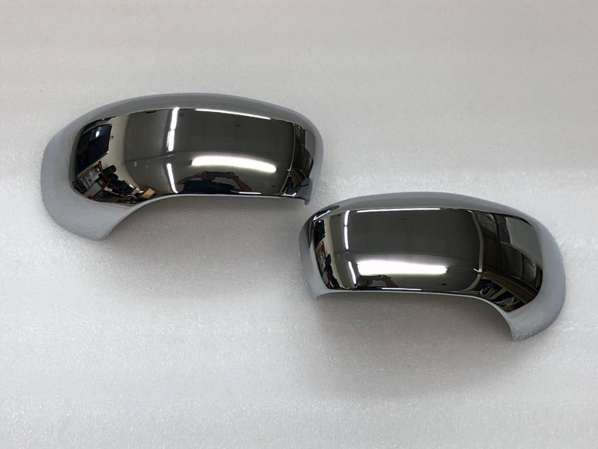05-10y クライスラー 300 300C 06-10y ダッジ チャージャー 05-08y マグナム クローム ドアミラーカバー 【CS00321】