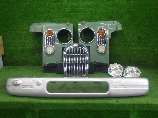 TW2 スバル サンバー ディアス クラシック バンパー グリル ライト左右 セット ライトラベンダーメタリック 154 距離:147，951km  TW-新作入荷 スバルサンバーディアスグリル