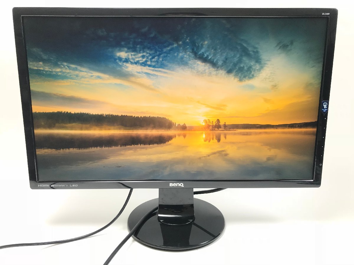 2枚セット BenQ ベンキュー モニター 液晶ディスプレイ 24型 FHD