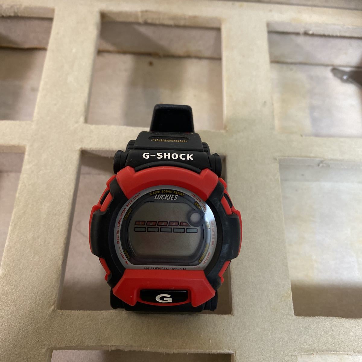 未使用】CASIO G-SHOCK DW-002 LUCKY STRIKE 懸賞未使用保管品 CASIO G