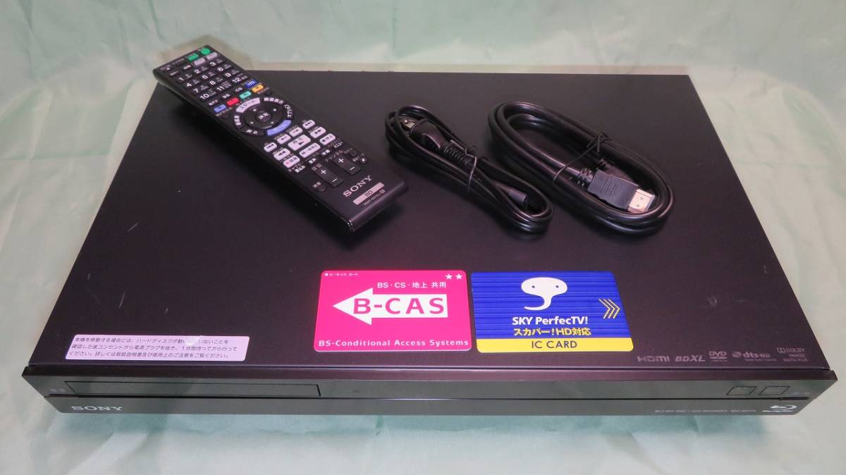 tug7☆SONY BDZ-SKP75 HDD 2TB 換装済 2番組同時録画 ブルーレイ