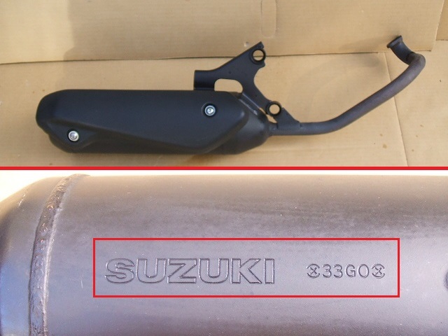 ご要望のお品 ☆良品 アドレス V125/V125G?系の純正 マフラー/半年程の使用品です