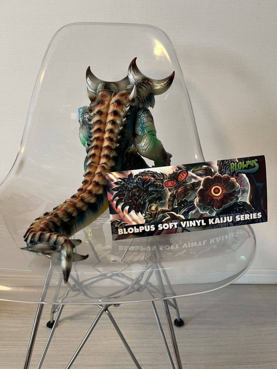 Planet X GOSAURA 蓄光BLObPUS彩色Ver.青 ブロッパス ソフビ Planet