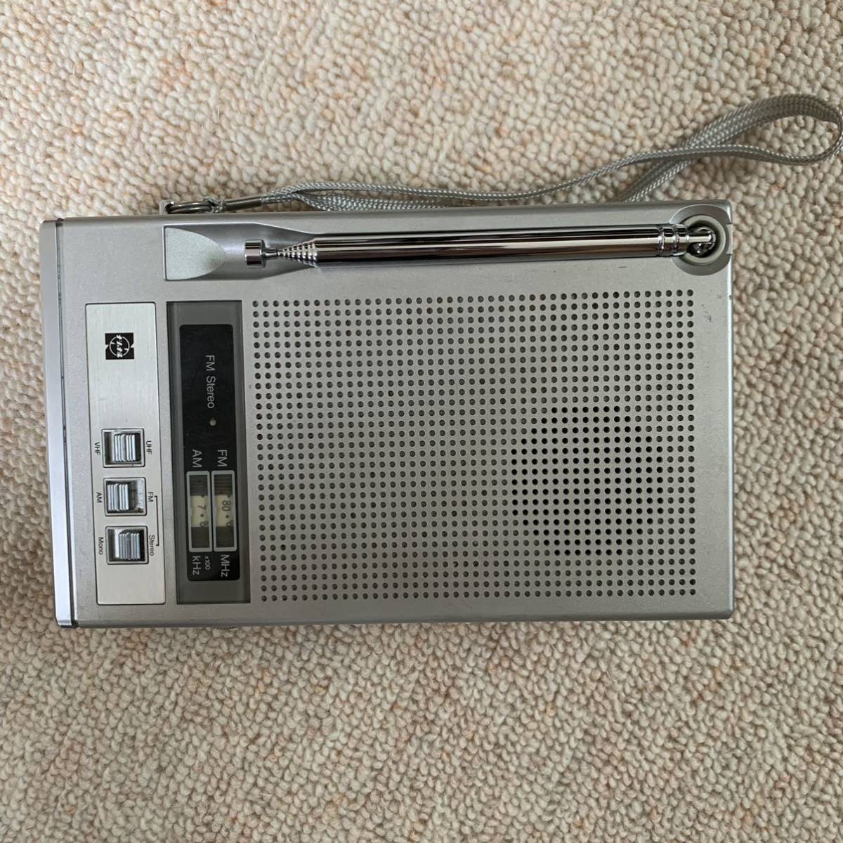 パナソニック Panasonic ブラック 通勤ラジオ FM⁄AM 高感度通勤ラジオ
