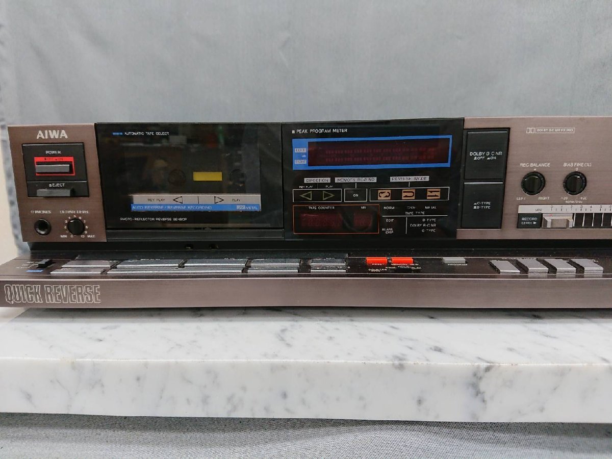 AIWA ステレオカセットデッキ