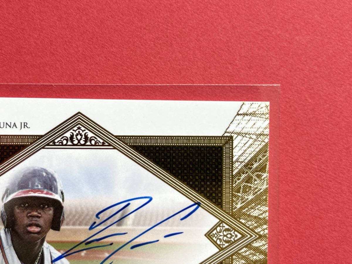 【希少24時間限定販売】Ronald Acuna Jr. _直筆サイン_鑑定品 4枚限定/RONALD ACUNA JR. 直筆サインカード /2020 futera UNIQUE