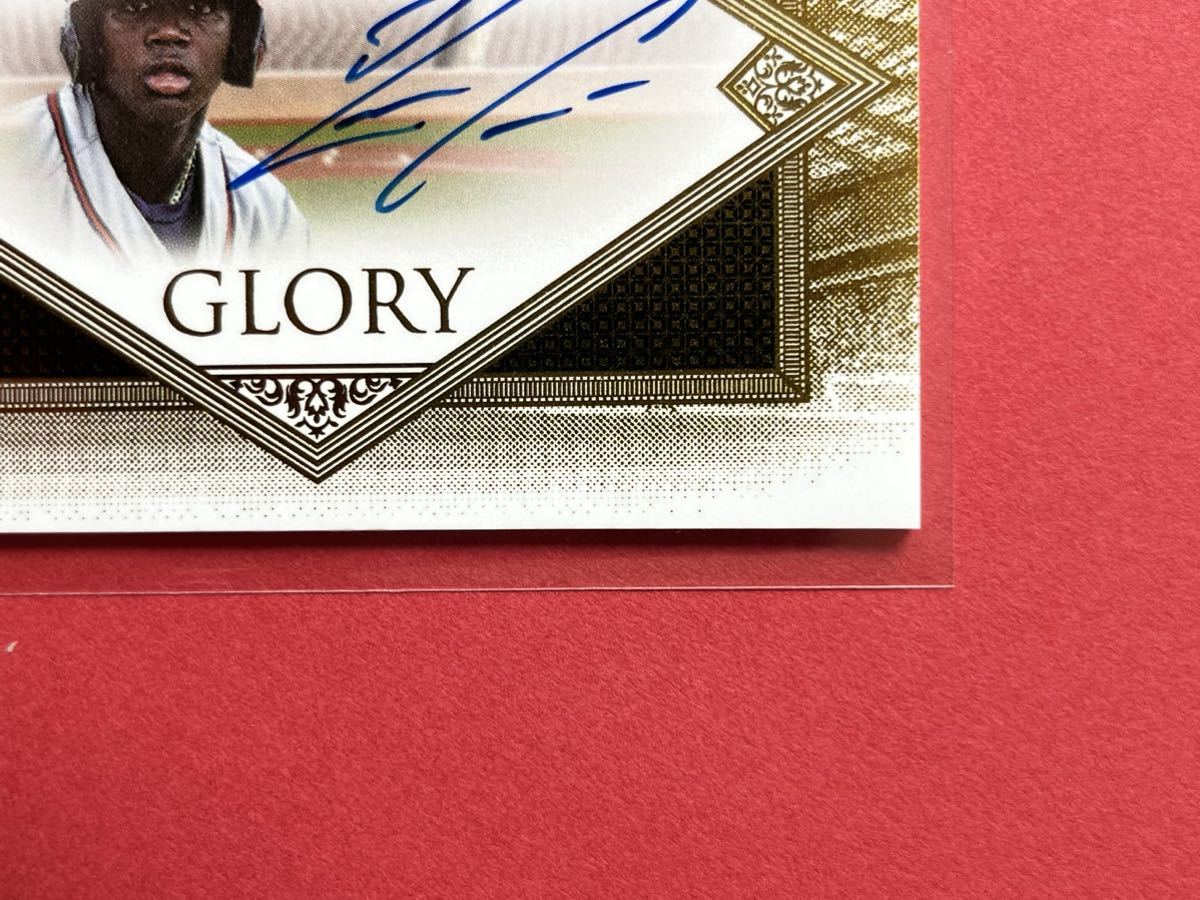 4枚限定/RONALD ACUNA JR. 直筆サインカード /2020 futera UNIQUE