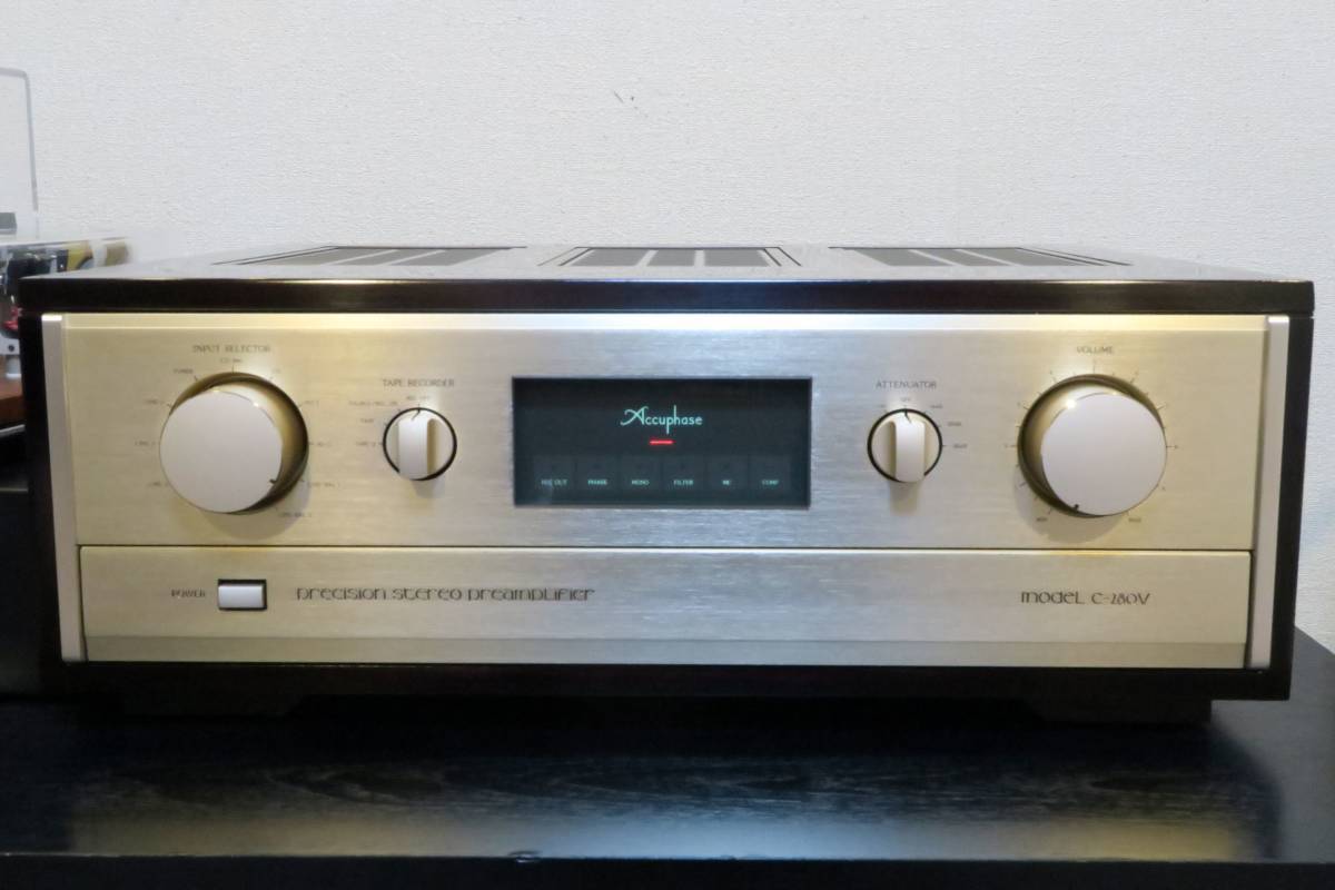 アキュフェーズ　プリアンプ　C-280V 美品　作動問題なし　付属品なし