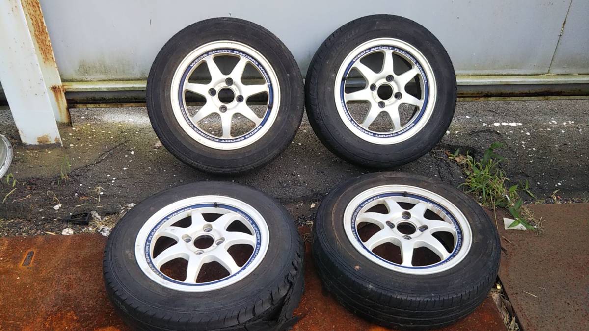 WEDS・ウエッズ・レーシング・アルミホイル４本