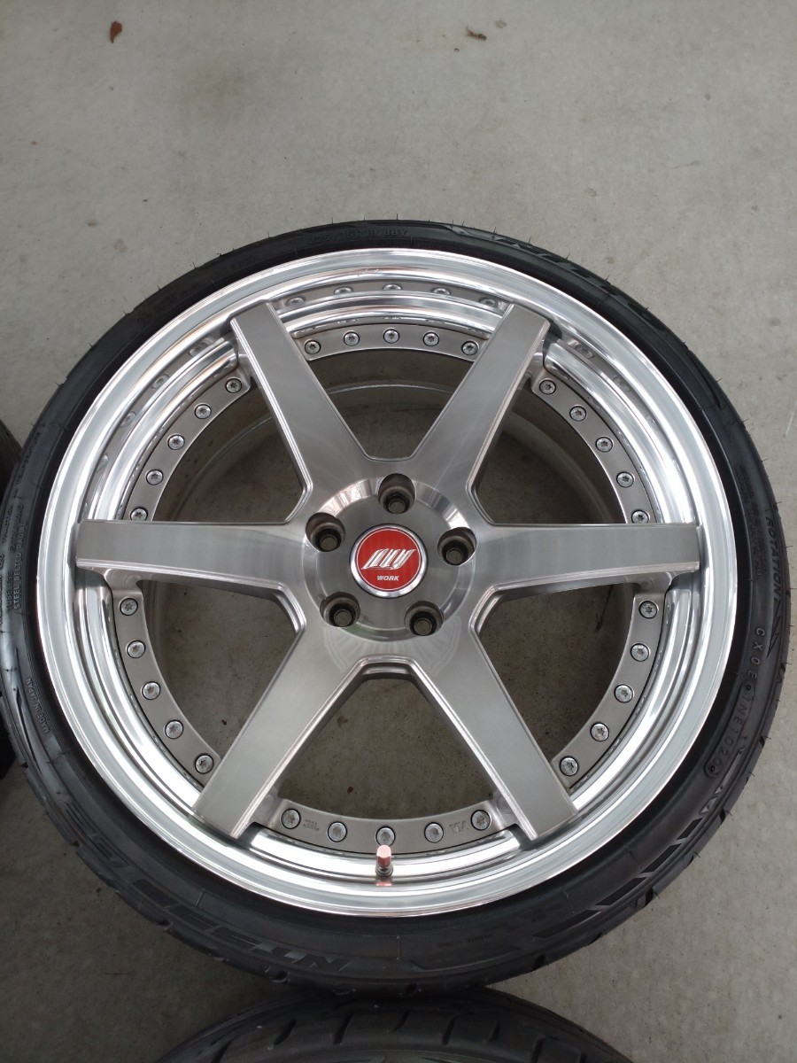 WORK ZEAST ワーク ジーストST1 19×9J オフ38 19×9.5J オフ44 WORK ZEAST ワーク ジーストST1 19×9J オフ38 19×9.5J オフ44