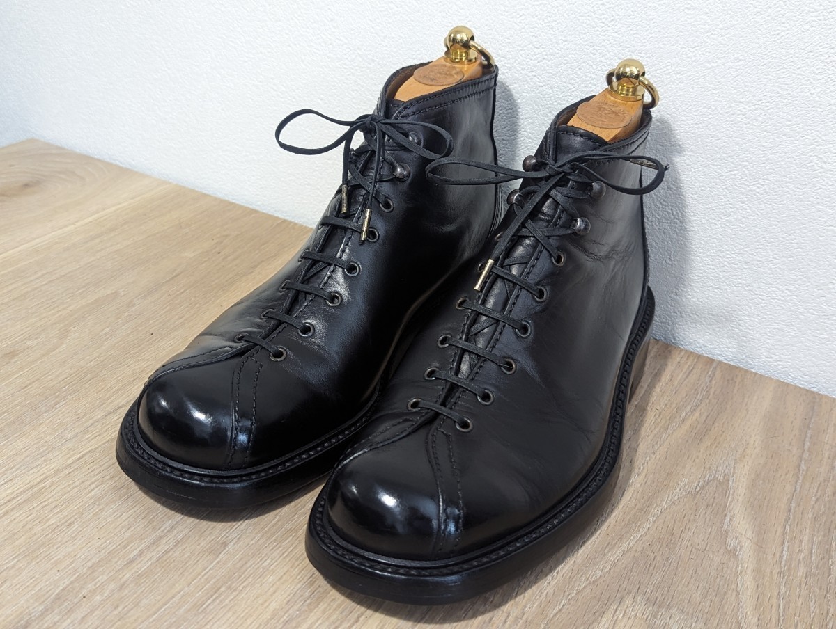 Silvano Mazza シルバノマッツァ モンキーブーツ スクエアトゥ UK6
