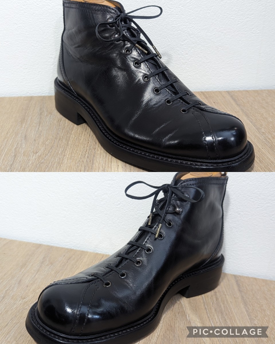 Silvano Mazza シルバノマッツァ モンキーブーツ スクエアトゥ UK6