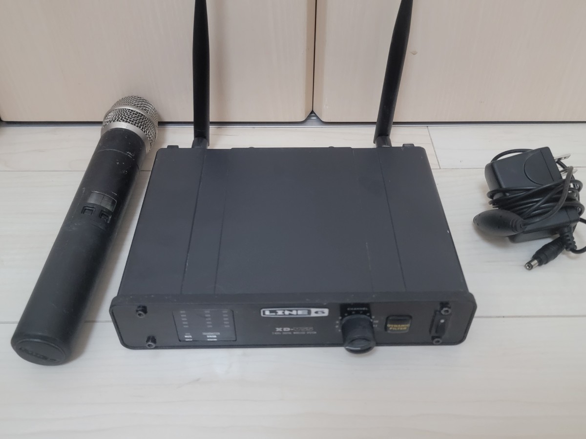 XD-V55 LINE6 0 動作OK デジタルワイヤレス THH12マイク付 Line