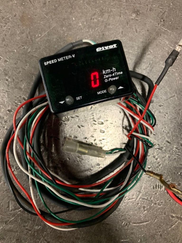 SPEED PIVOT SML-V スピードメーターV V METER ピボット | (赤 SPEED PIVOT SML-V スピードメーターV V METER ピボット | (赤