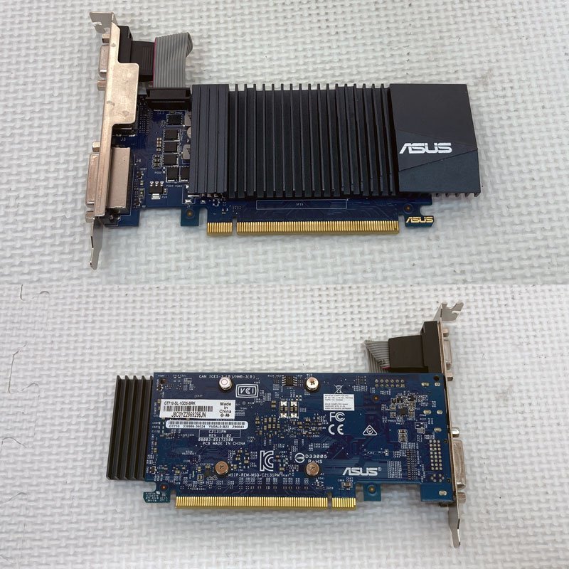 グラフィックカード Vista Win11 ASUS GT710-SL-1GD5-BRK GeForce GT 710 GDDR5 1GB ...