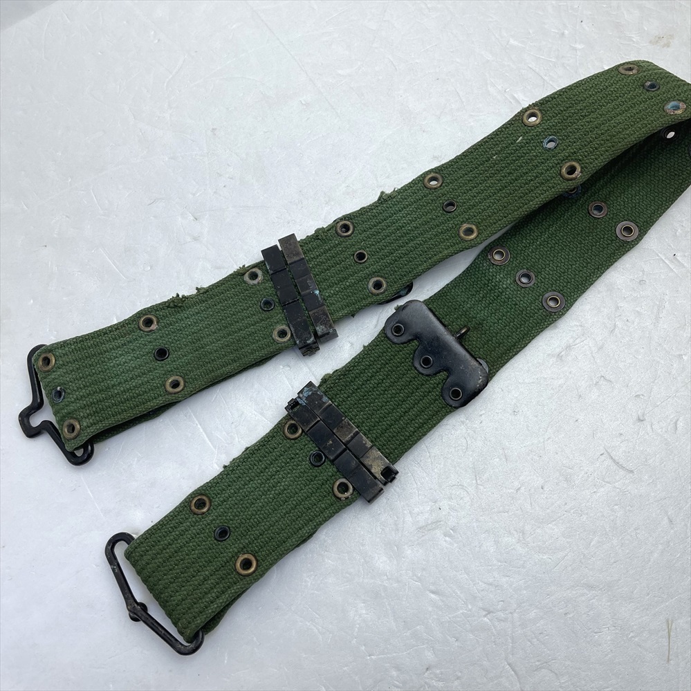 米軍ベトナム戦争/M56ピストルベルト/デイビスバックル/Lサイズ/実物 米軍 ピストルベルト ナム戦 実物 デイビス バックル ベルト 良品 ナム