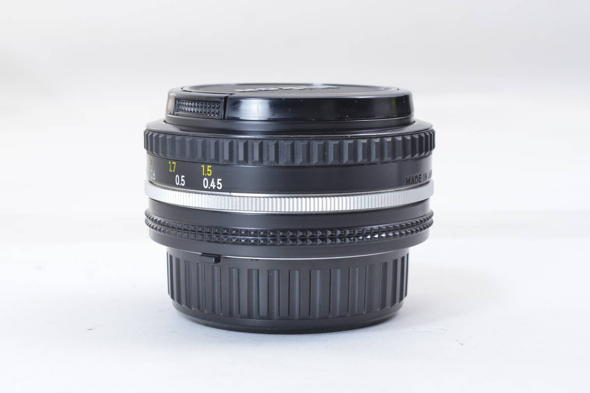 ecoま】NIKON Ai-s 50mm F1.8 no.2141181 最短0.45 パンケーキ 単焦点