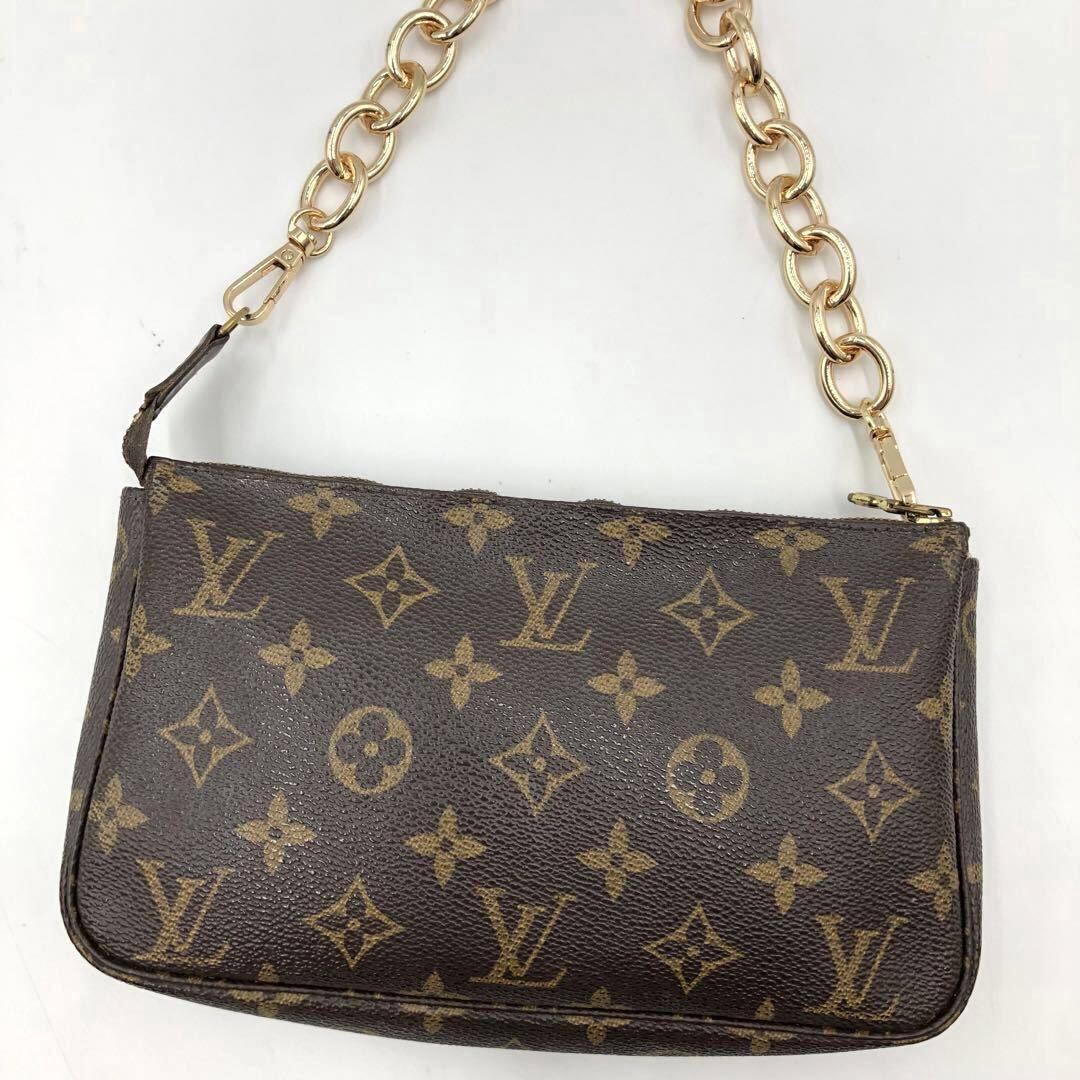 1円 LOUIS VUITTON ルイヴィトン ポシェット アクセソワール