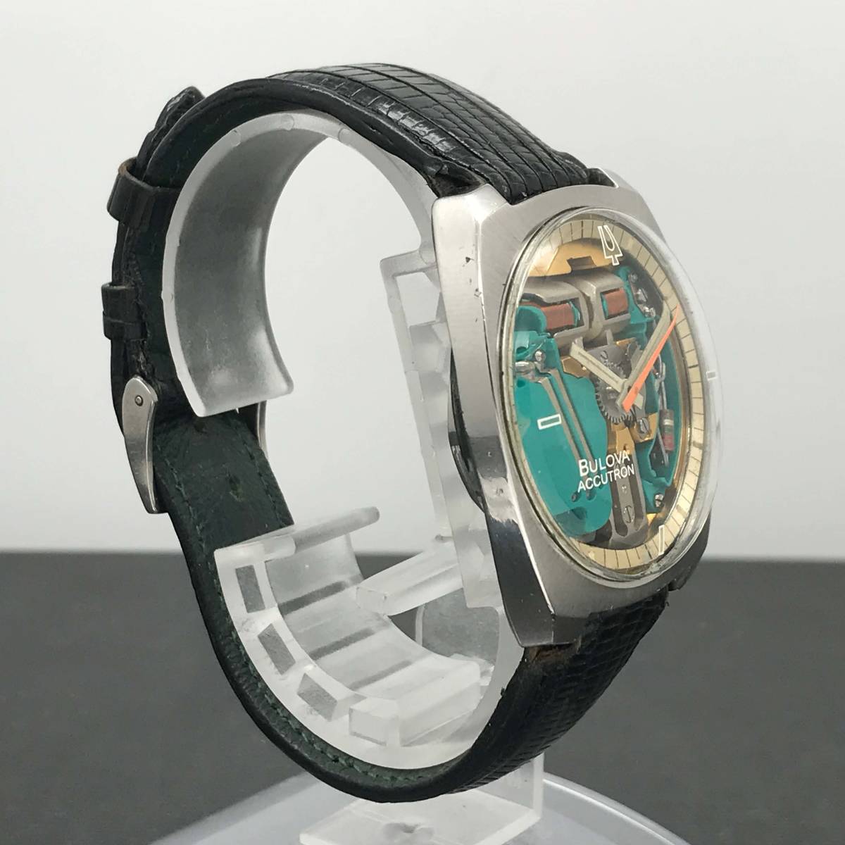 稼働品 WORKING/動画あり】BULOVA ACCUTRON Spaceview/ブローバ 