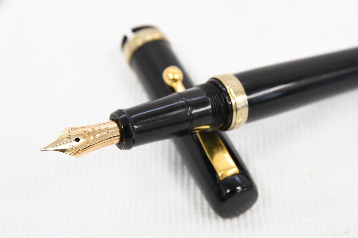 OHASHIDO 大橋堂 J.S.U SINCE 1912 万年筆 14K ブラック 万年筆 14K 