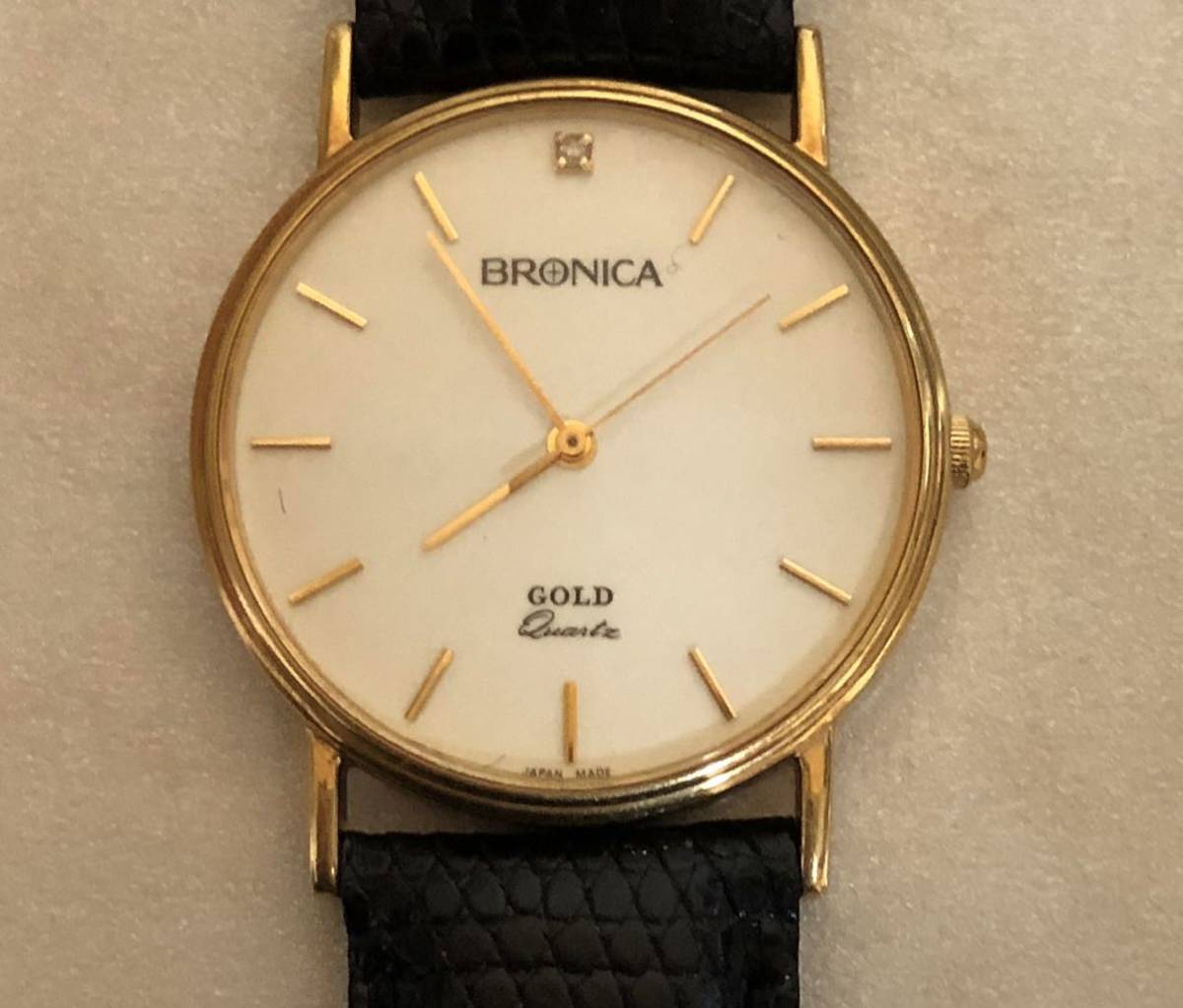 BRONICA ブロニカ 0 K18 GOLD 腕時計 Yahoo!オークション - 金無垢 