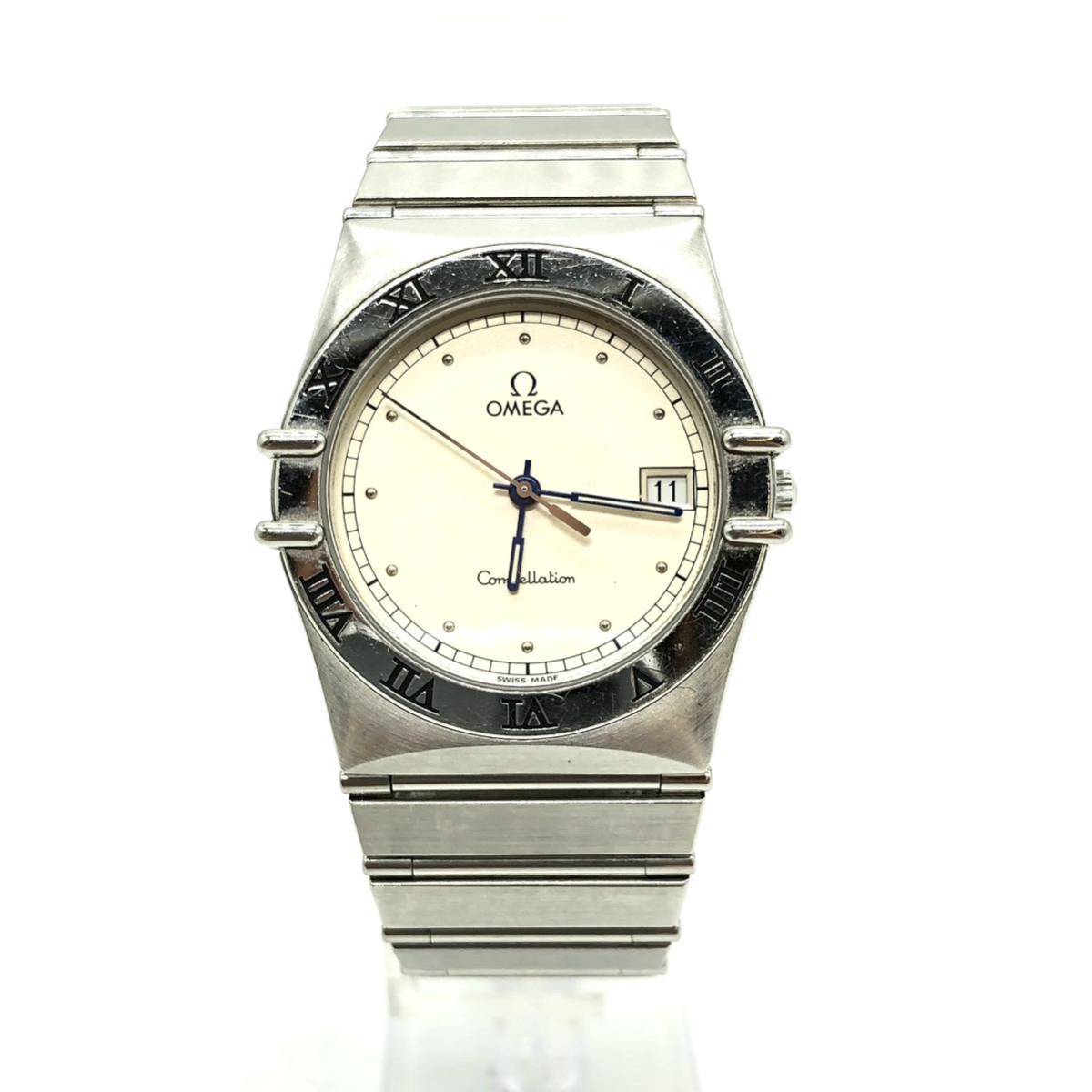 美品】 OMEGA オメガ コンステレーション SS クオーツ レディース 