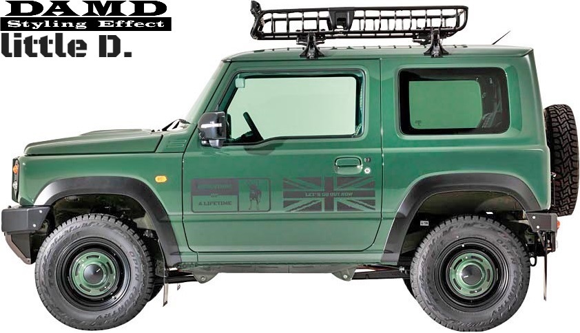 M's】スズキ ジムニー JB64 2018.7- DAMD little D フロントグリル