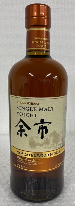 ☆余市 ☆モスカテル ウッド フィニッシュ 2017 ☆700ml ☆46％ ☆ジャパニーズ ウイスキー ☆ニッカ ☆未開栓 ☆限定 ☆希少