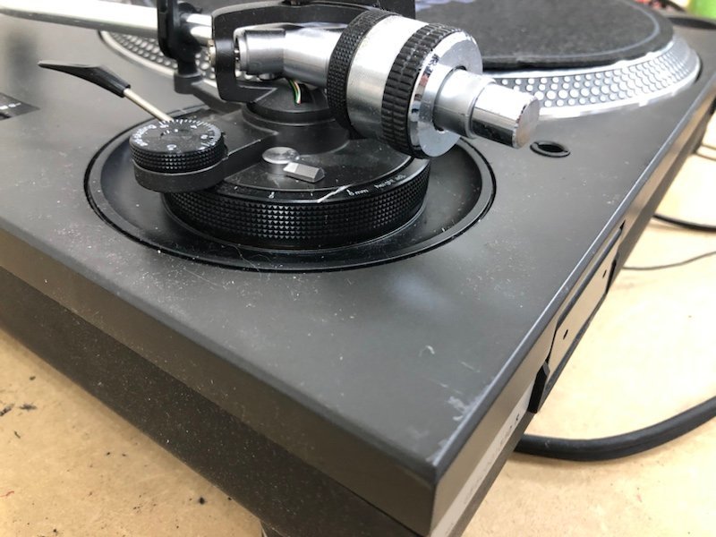 ジャンク technics SL-1200MK5 ターンテーブル レコードプレーヤー 