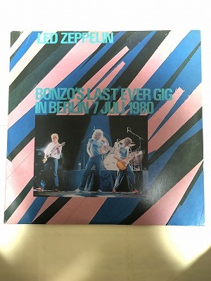 貴重盤　LED ZEPPELIN LP BONZO'S LAST EVER GIG 3枚組　同梱可能