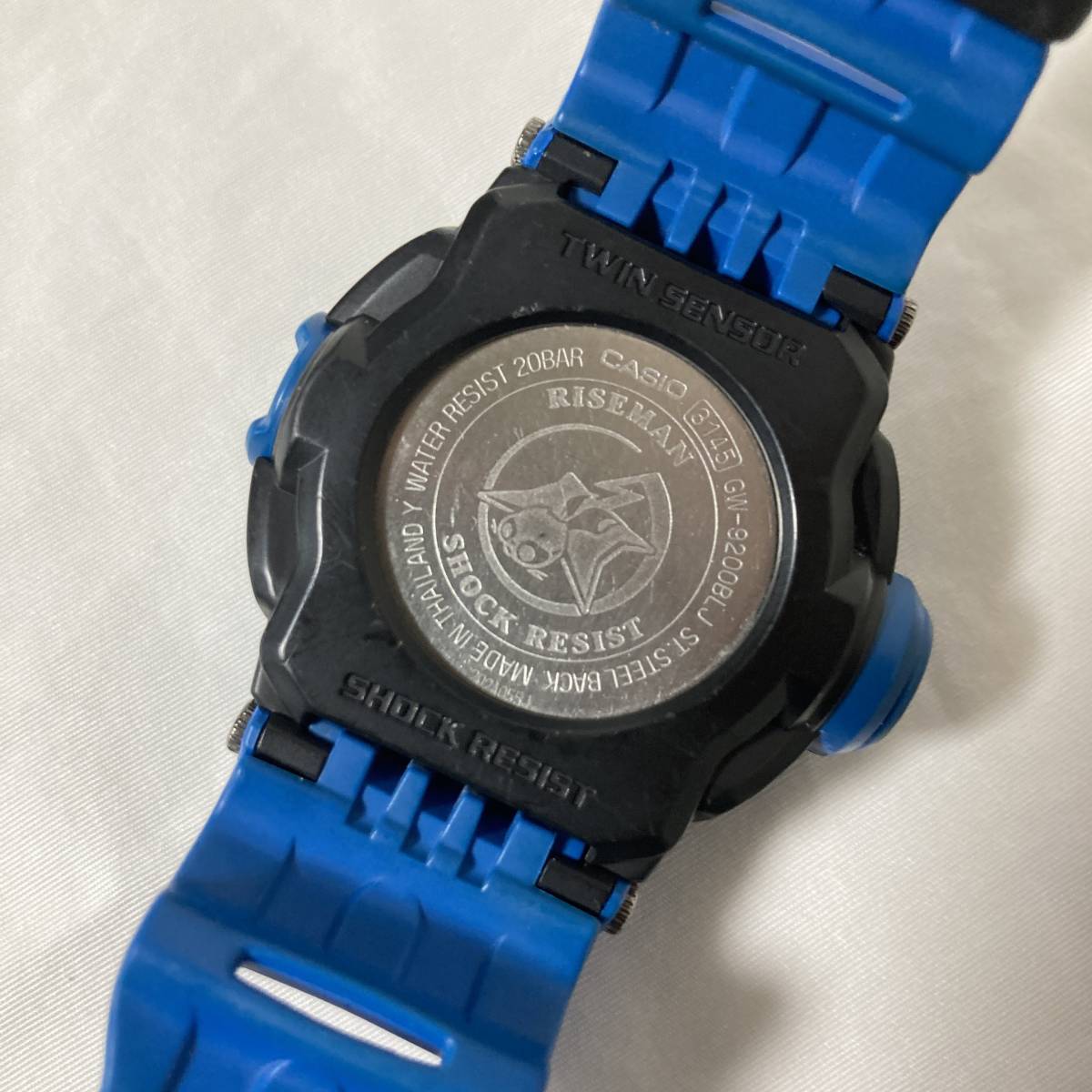 CASIO カシオ G-SHOCK RISEMAN ライズマン ブルー 腕時計 GW-9200BLJ 