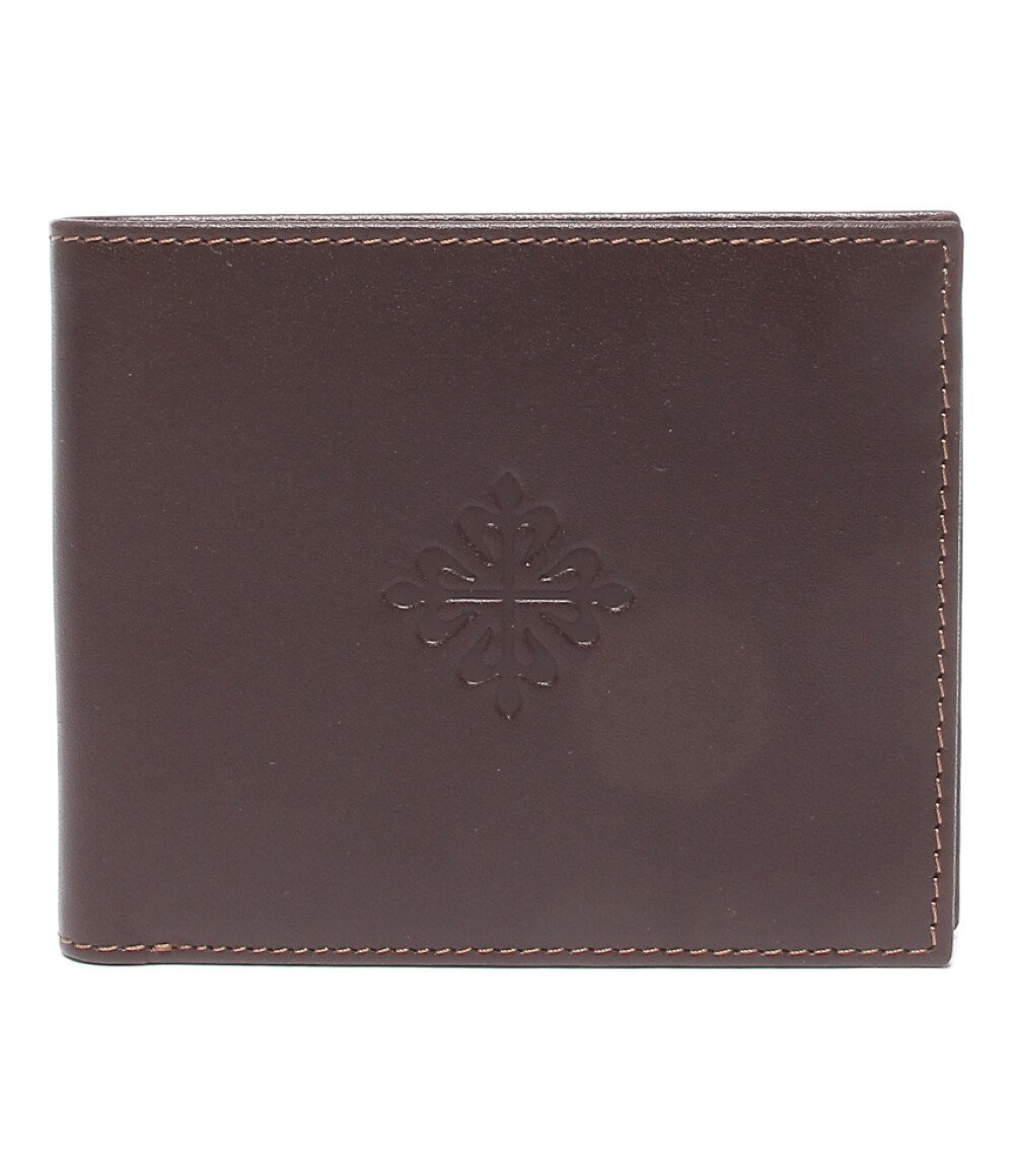 美品 パテックフィリップ 二つ折り財布 メンズ PATEK PHILIPPE [1102]