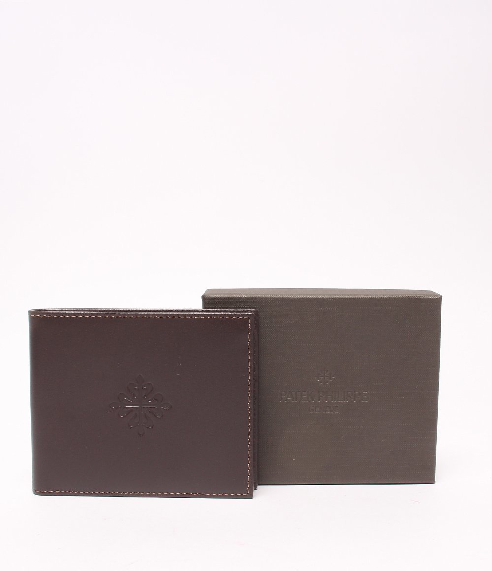 美品 パテックフィリップ 二つ折り財布 メンズ PATEK PHILIPPE [1102