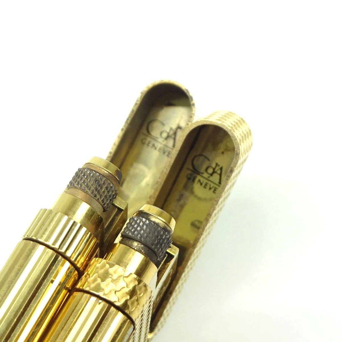 ☆A2907 カランダッシュ ガスライター 2点セット 4207032 CARAN d